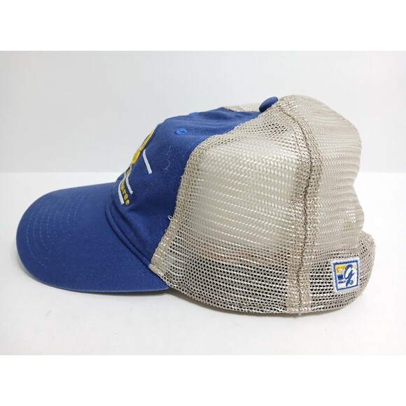 University of Delaware Blue Hens The Game Vintage Hat Trucker Mesh Snapback Rare - Picture 4 of 8
